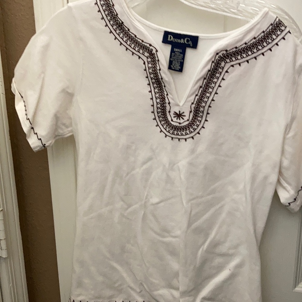 FINAL MARKDOWN DENIM and company top (S)